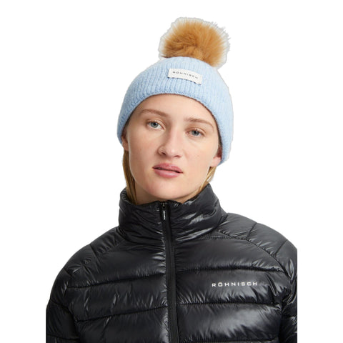 Pom Rib Beanie Damen