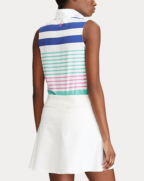 Sleeveless Quarter-Zip Golfpolo Damen