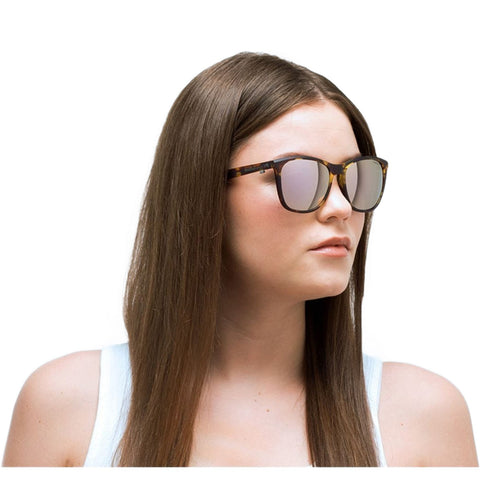 FLY Havanna/Smoke Lilac Mirror Sonnenbrille Damen