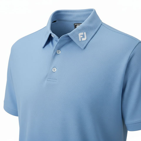 Pique Solid Stretch Polo Herren