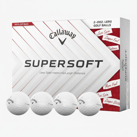 Supersoft 25 Golfbälle