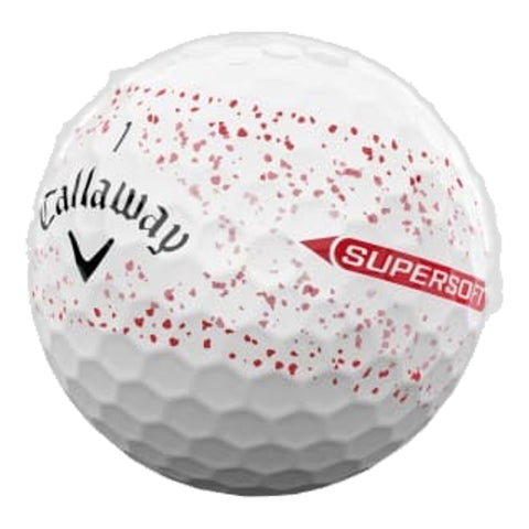 Supersoft Splatter Golfbälle