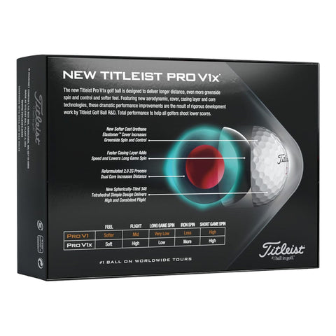 Pro V1x High Numbers (2022) Golfbälle