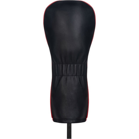 Jet Black Leder Driver Headcover