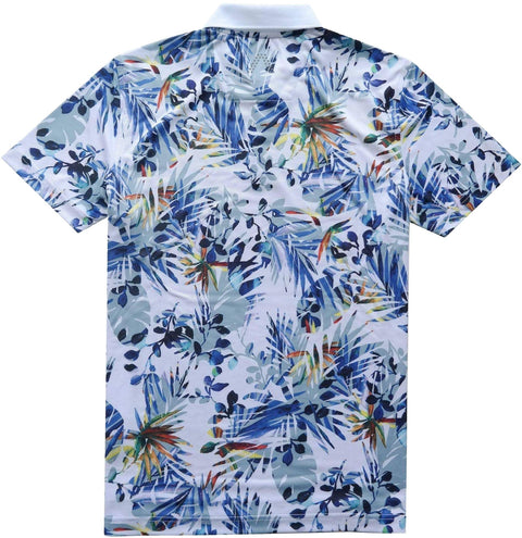 June Hawaii Print Poloshirt Damen