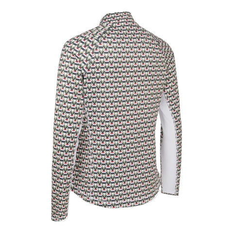 Chev Geo Sun Protect Golf Polo Damen