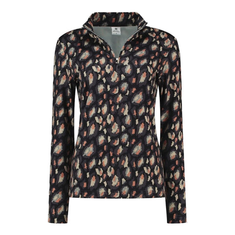 Bezons Langarm-Poloshirt Damen