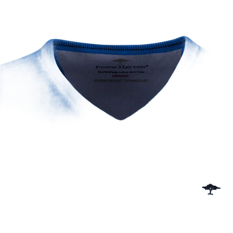 V-Neck Superfine Golf Pullover Herren