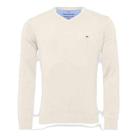 V-Neck Superfine Golf Pullover Herren