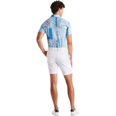 Bandana Tech Piqué Slim Fit Poloshirt Herren