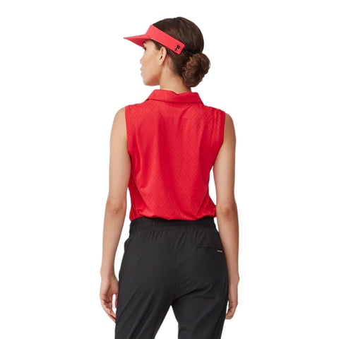 Polo Argyle Poloshirt Damen