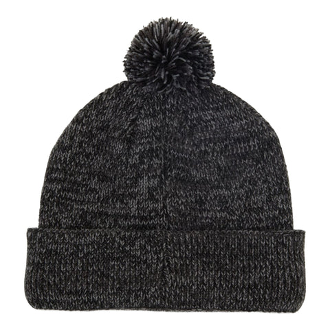 Haube Boardwalk Pom Pom Schwarz Herren