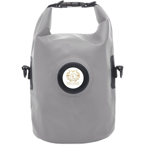 Safebag Grau mit Logo "THE LOGE"