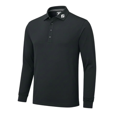Thermolite Smooth Pique Langarm Poloshirt Herren
