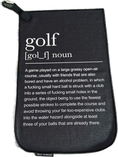 Golf Definition Schlägertuch