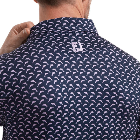 Leaping Dolphins Polo Herren
