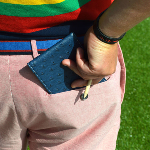 Scorecard Holder Ostrich-Optik