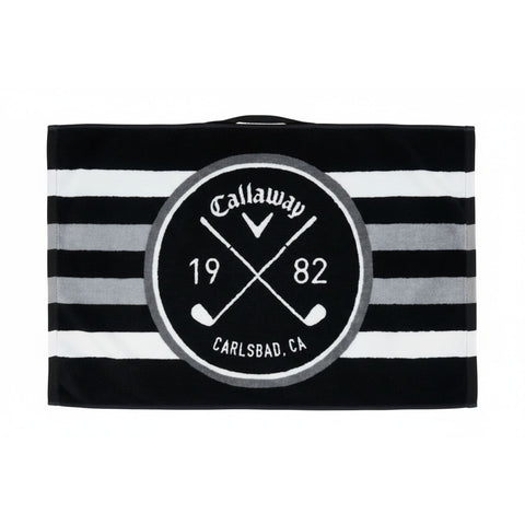TW CART TOWEL 16X24 BLK/WHT/CHRCL 20